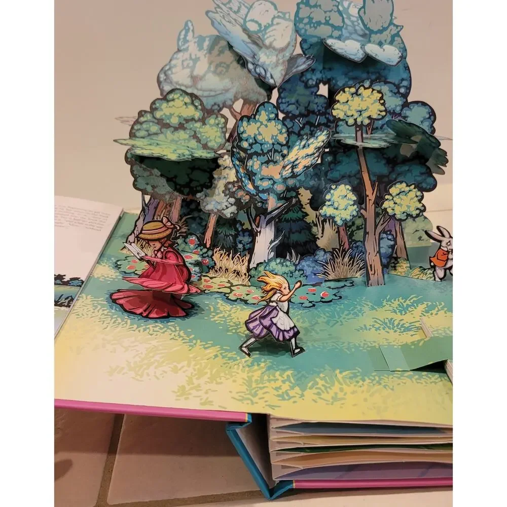 Robert Sabuda Alice’s Adventures in Wonderland Pop-Up Book First Edition 2003
